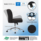 Boss Boucle Task Chair, Black, B4035C-BBK